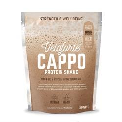 Veloforte Cappo Recovery Shake Complete Protein Turmeric Coffee and Cocoa 380g