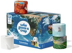 Extra Soft Toilet Tissue 12 Mega Rolls (Earth Limited Edition)