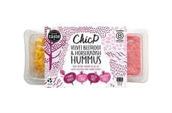 ChicP Velvet Beetroot & Horseradish Hummus Snack Pot 51g