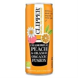 Clipper Chamomile Peach & Orange Organic Fusion 250ml
