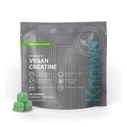 Known Nutrition Vegan Creatine Sour Apple Gummies (Ve) 28 x Pouch