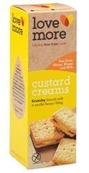 Lovemore Wheat Gluten & Milk Free Custard Creams 125g