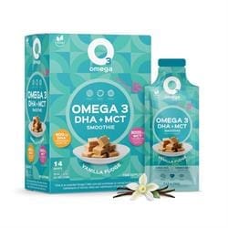 Vanilla Fudge Omega 3 DHA MCT Supplement 1 box of 14