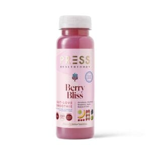 PRESS Healthfoods Berry Bliss Gut Love Smoothie 250ml