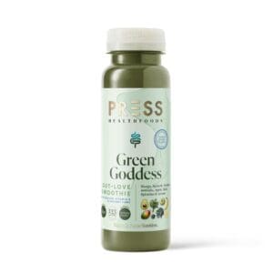 PRESS Healthfoods Green Goddess Gut Love Smoothie 250ml