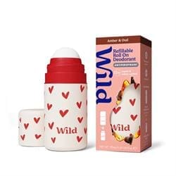 Wild Love Heart Case and Amber & Oud Antiperspirant Roll On 50ml
