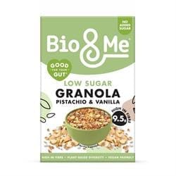 Bio&Me Pistachio and Vanilla Low Sugar Granola 360g