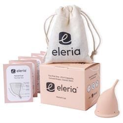 Eleria Pink Period / Menstrual Cup 20ml medical grade silicone