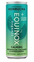 Equinox+ Organic Watermelon & Cucumber Calming Kombucha 250ml can - Pack of 12