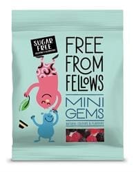 Free From Fellows Mini Gems 100g - Pack of 10