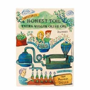 Honest Toil Cold Pressed Greek Extra Virgin Olive Oil 3L