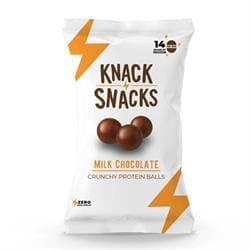 Knack Snacks Milk Chocolate Protein Balls 34g - Pack of 10