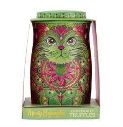Jade Mirage Cat Tin Gift with Pistachio Marroned Truffles