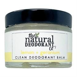 The Natural Deodorant Co. Lemon + Geranium Clean Balm 55g