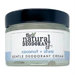 The Natural Deodorant Co. Coconut + Shea Gentle Cream 55g