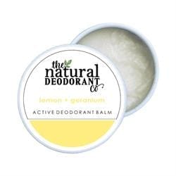 The Natural Deodorant Co. Lemon + Geranium Active Balm 10g