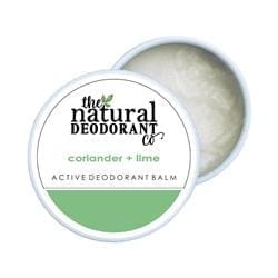 The Natural Deodorant Co. Coriander + Lime Active Balm 10g