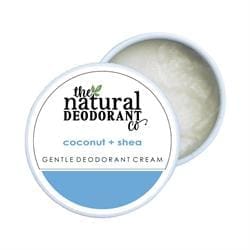 The Natural Deodorant Co. Coconut + Shea Gentle Cream 10g