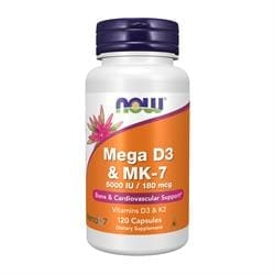 Mega D-3 & MK-7 - 120 caps