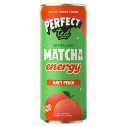PerfectTed Matcha Energy Juicy Peach 250ml