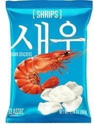 SHRIPS Prawn Crackers Original 50g - Pack of 10