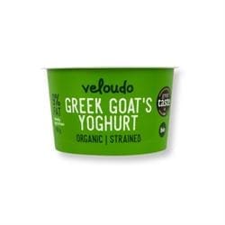 Veloudo Organic Goat Milk Strained Greek Yoghurt 150ml