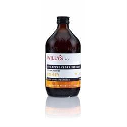 Willy's Organic Apple Cider Vinegar with Honey 500ml