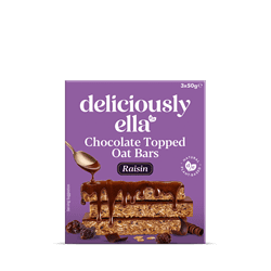 Deliciously Ella Raisin Choc Topped Oat Bar Multipack 3 x 50g
