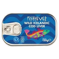 Fish4Ever Wild Icelandic Cod Liver 120g