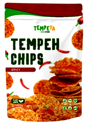 Crunchy Spicy Tempeh Chips 80g - Pack of 12
