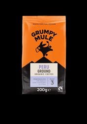 Grumpy Mule Organic Peru Ground Coffee 200g