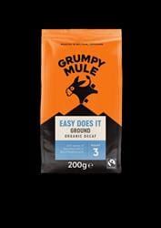 Grumpy Mule Organic Easy Does It Decaf R&G 200g