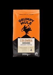 Grumpy Mule Organic Colombia Roast & Ground 200g