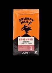 Grumpy Mule Organic High & Mighty Roast & Ground 200g