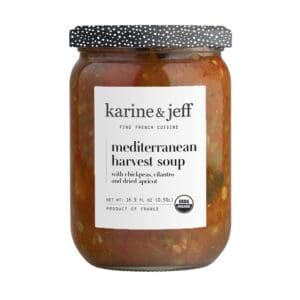 Karine & Jeff Organic Mediterranean Harvest Soup with Chickpeas 500ml - Pack of 2
