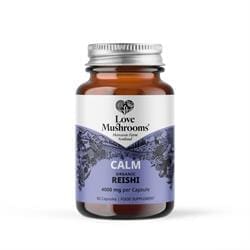 Love Mushrooms Calm Reishi 4000mg 60 Capsules