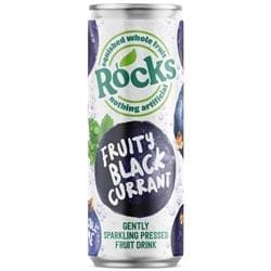 Rocks Blackcurrant Gently Sparkling 330ml