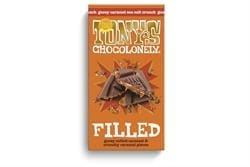 Tony's Caramel Filled Bar 135g - Pack of 15