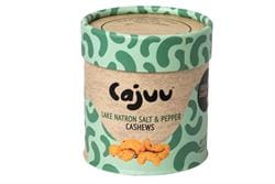 Lake Natron Salt and Pepper Cashew Nuts Tube 100g