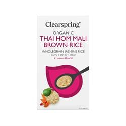 Organic Thai Hom Mali Brown Jasmine Rice 500g
