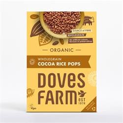 Doves Farm Organic Wholegrain Cocoa Rice Pops 300g