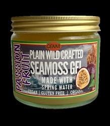 Passion Fruit Sea Moss Gel in Glass Jar 250ml