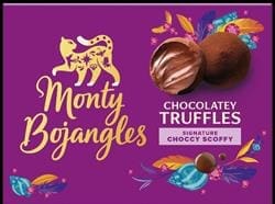 Monty Bojangles Choccy Scoffy Cocoa Dusted Truffles Gift Box 135g