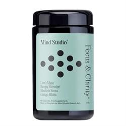 Mind Studio Premium Lion's Mane Focus & Clarity Capsules