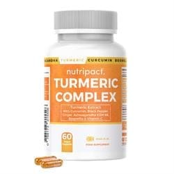 Turmeric Extract Capsules - 6 in 1 Formula - 60 Vegan Capsules