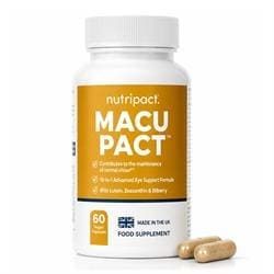 Lutein Eye Support Formula - 10-in-1 Complex - 60 Vegan Capsules