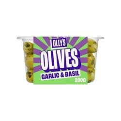 Ollys Olives - Chimichurri Pitted Halkidiki Olives 200g