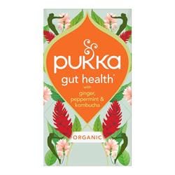 Gut Health with peppermint ginger & kombucha Tea Bags - Pack of 2