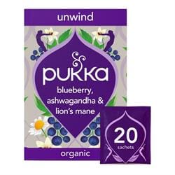 Unwind with lions mane tea bags - Pack of 2