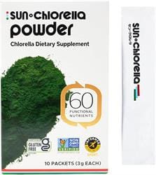 Sun Chlorella A Powder Box of 10 x 3g packets